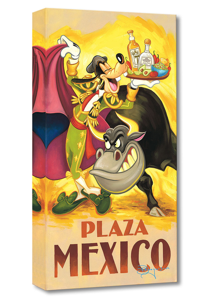 Goofy's Plaza Mexico -  Disney Treasure On Canvas